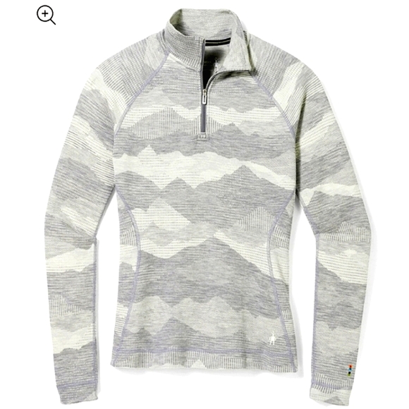 New Smartwool Classic Thermal Merino Base Layer 1/4 Zip - Picture 2 of 12